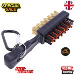 Golf Club Brush Groove Cleaner Dual Sided Nylon Wire Brush Golf Cleaning Tool