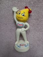 ORIGINAL FRAU TROPF ESSO Cast Iron Coin Bank . Made by M. Busch GmbH, Germany