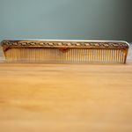 Antique Ornate Sterling Silver Comb Hallmarked Birmingham 1919 and makers mark