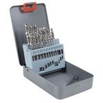 Sealey Left Hand Spiral Drill Bit Set Screw Extractor Storage Case 19pc AK8190 