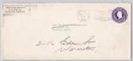 Rutland, Vermont — 3¢ U.S. Postal Envelope, Typed Return P.O. Box 191 — 1943