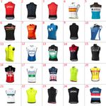 Cycling TEAM Vests Cycling Windproof Vest Bike Sleeveless Jersey cycling jerseys