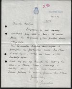 PALESTINE 1932 41 THREE LETTER SHEETS PALESTINE POLICE CARMELIA COURT HAIFA