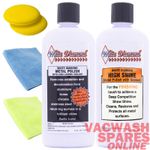 WHITE DIAMOND METAL POLISH AND SEALANT & HIGH SHINE - POLISHING & FINISHING SET