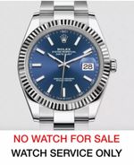 Watch Service Repair & Free Polish - 1 Year Warranty For Rolex Datejust