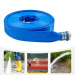 100FT 2 Inch Water Hose Heavy Duty for Sump Pump Pool Drainage Irrigation Hose