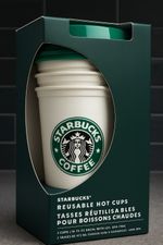 Starbucks Reusable 16oz Cups (Set of 3) – Classic & Vintage Logos – New