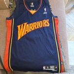 Golden State Warriors Baron Davis Reebok Basketball Jersey S Sewn On Vintage +2