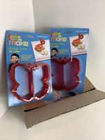 Cookie Cutter Butterfly Sandwich Cutter (Cookie/ Cake/Toast) - 6 Pack