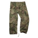 Army Trouser Original Belgian Vintage Rare WWII Combat Pants Brushstroke Camo