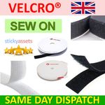 SEW ON VELCRO® Hook & Loop, Strong 20mm 50mm Sewing/Stitch Fabric Velcro