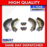 BRAKE SHOE SHOES & WHEEL CYLINDERS FOR FORD TRANSIT MK6 2.4 RWD (2000-2006)
