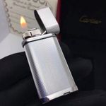 Smoking Lighter Cartier Classic Luxury Lighter Gas Lighter With Stones & Box #A9