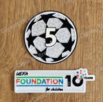 2025-2026 Barcelona Champions League Starball Sleeve Patch Badge
