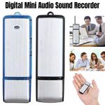 8GB Digital Voice Recorder USB Flash Drive Mini Sound Audio Voice-Activated