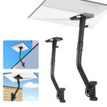 Heavy-Duty 360° Adjustable Starlink Gen3 V4 Mount – Wall & Roof Mounting Kit