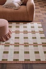 Modern design Flat Weave Rug Vintage Scandinavian Swedish Kilim Large Rug 5×8 Ft