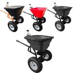 Tow Behind Broadcast Spreader for Fertilizer & Seed Fertiliser Broadcaster 90lb