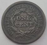 1848 USA United States Of America Liberty Head/Braided Hair Cent One Cent coin