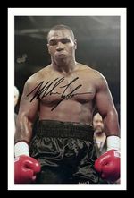 Mike Tyson Autograph Signed & Framed Photo