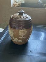 Royal Doulton Stoneware Tobacco Jar And Lid