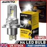 AUXITO H4 9003 LED Motorcycle Headlight Bulb High Low Beam 6000K Super Bright M4