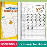Letter Tracing Book : Learn How to Write Alphabet A to Z Uppercase and Lowercase