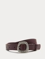 Marks & Spencer Womens Belt in Burgundy - M&S
