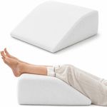 Leg Wedge Pillow Elevation Support for Sleeping Post Surgery & Back Pain Relief