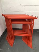 10 x No Size 3 Adjustable Builders Trestles / Trestle Band Stands Made in the UK