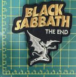 Black Sabbath  The End Woven Sew Or Iron On Patch Officially Licensed