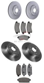 VAUXHALL ASTRA J FRONT AND REAR BRAKE DISCS AND PADS 1.4 1.6 PETROL 2010 - 2015