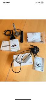 Phonak Roger Pen & Roger MyLink Hearing Aid Receiver Silver, includes lanyard 