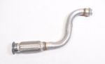 Front Exhaust Pipe 550mm Length Fits VAUXHALL PEUGEOT TOYOTA EEC ECN740