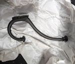 Corston Mew hook Bronze Wall Mounted Coat Hook 1 Hook Easy Install Screws
