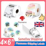 Phomemo Direct Thermal 4x6 Labels 100x150mm Shipping Label Self Adhesive LOT