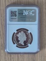 1992/3 EEC Piedfort Silver Proof Fifty Pence NGC PF69 ** Piedfort **