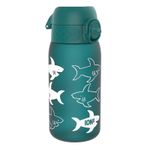 ION8 Leak Proof Kids Water Bottle, Recyclon, Shark, 350ml (12oz)
