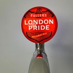 Brand New London Pride Beer Badge! London Pride Pump Badge! Frog Eye Lens