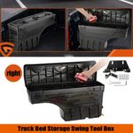 For FORD RANGER 2022-2025 TOOL BOX Swing Case Truck Bed Storage 30L Right side