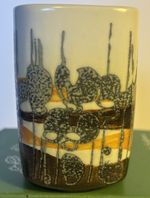 Royal Copenhagen Siena Flower Vase 8cm. Ivan Weiss 1970s. MID CENTURY. Lovely