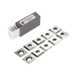 10X Square Carbide TTurning Inserts for Insert Router Bit Wood Turning Tool 