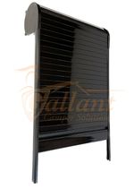 Tambour Door, Roller Door, Campervan Motorhome Caravan - Gloss Black Finish