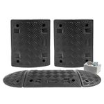 2 M All Black Speed Ramp Kit: 75mm 5 MPH ( Fixings Included)