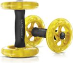 SKLZ Core Wheels Dynamic Strength & Ab Trainer APD-CW01-02 Yellow New