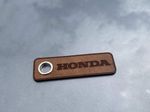 Honda Leather Keyring - Classic Car / Vintage Honda