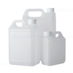 Jerry Can Plastic Bottle Water Container With Tamper Caps 1L / 2.5L / 5L Litre
