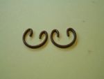 BSA BANTAM D1 D3 PISTON GUDGEON PIN CIRCLIPS 90-0085 'NEW' UK MADE