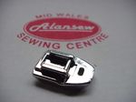 INVISIBLE CONCEALED ZIPPER CLIP ON FOOT FOR BROTHER / JANOME SEWING MACHINES