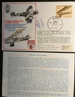 RAF Cover Spitfire Flown & Signed - Operation Fair Exchange - Poland / UK Museum